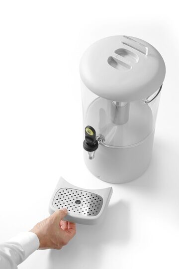 Detailopname Hendi sapdispenser Uniq 8 liter