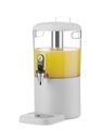 Witte Hendi Uniq sapdispenser 4 liter zijaanzicht