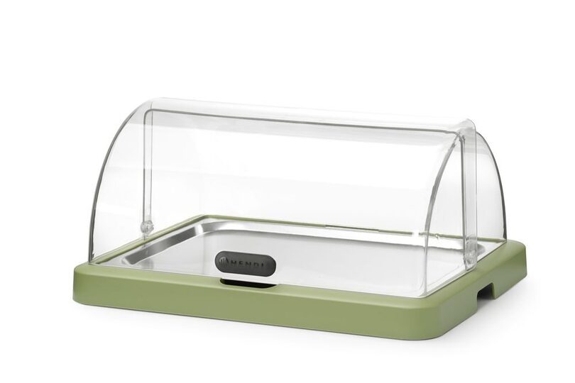 Hendi koeldisplay Uniq groen voor professionele presentatie