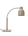 Detailopname van de Hendi warmtelamp 250W in beige uitvoering