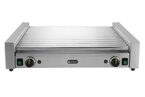 Rechthoekige Hendi worstrolgrill XL voor hotdogs