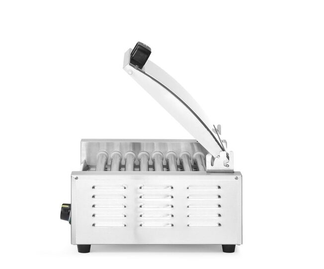 Compacte Hendi worstrolgrill 1-zone voor horecagebruik