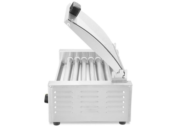 Bedieningspaneel van de Hendi worstrolgrill