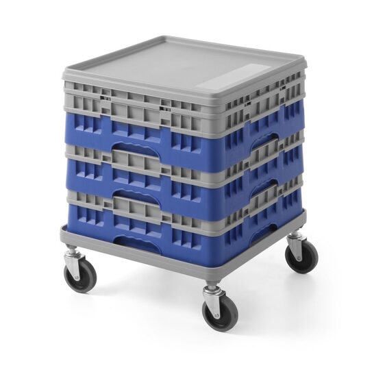 Hendi transportkar voor efficiënt transport van vaatwaskorven