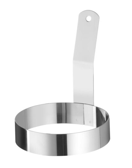 Compacte Hendi eierring met handvat voor spiegeleieren