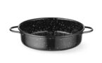 Hendi Fuente geëmailleerde zwarte braadpan 16cm