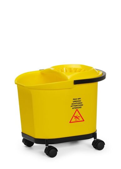 Duurzame 16 liter dweilemmer voor professioneel gebruik