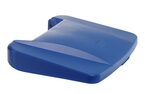 Detailopname blauw deksel voor Hendi afvalbak