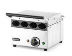Detailopname van de Hendi contactgrill 1800W