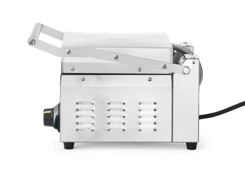 Hoogwaardige grillplaat van de Hendi contactgrill