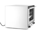 Hoogwaardig RVS interieur van de Hendi 4x GN 1/1 oven