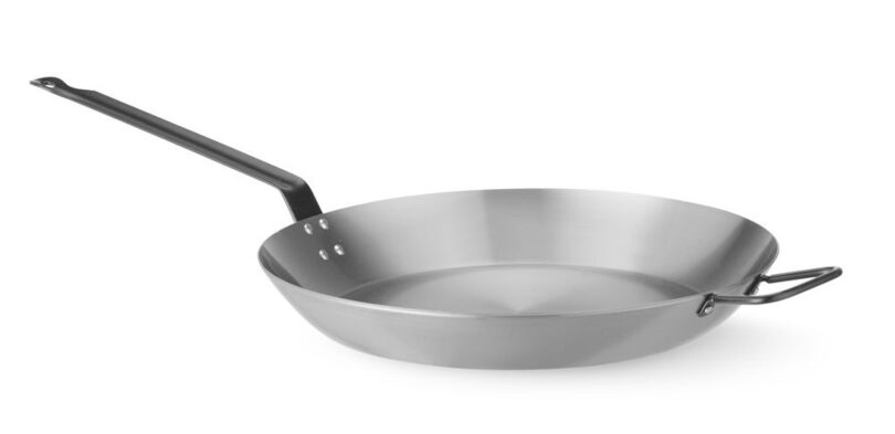 Professionele Hendi Lyonnaise pan 360mm met twee handgrepen