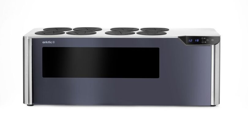 Arktic by Hendi wijnkoeler tafelmodel met twee temperatuurzones