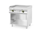 Detailopname Hendi Kitchen Line gasgrillplaat