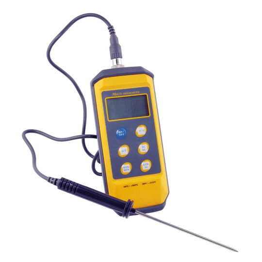 Hendi 271407 digitale kerntemperatuurmeter spatwaterdicht voor horeca