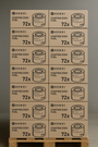 Pallet van 40 dozen brandpasta met elk 72 blikjes.