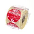 Rol met 500 gebruik eerst stickers voor horeca