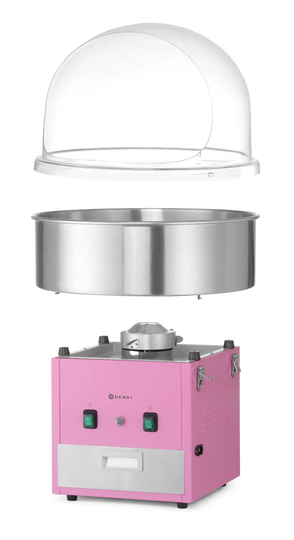 Bedieningspaneel van de Hendi suikerspinmachine