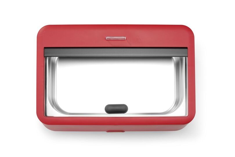 Hendi Uniq Chafing Dish rood met open deksel voor buffet