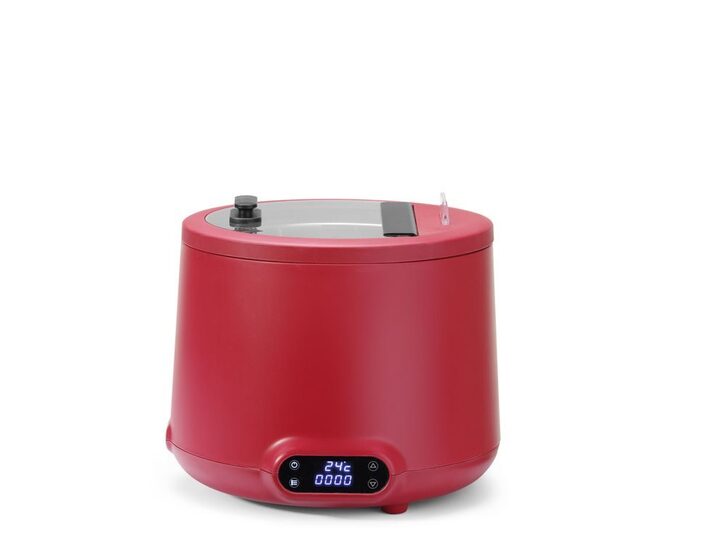 Instelbare temperatuurregeling van de Hendi soepketel 8 liter