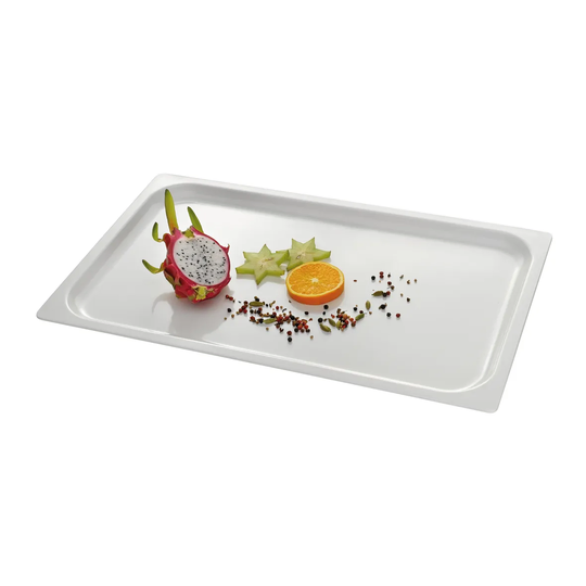 Hendi Gastronormtray 1/1 melamine wit 530x325mm