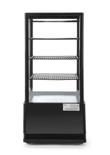 hendi-koelvitrine-toonbank-glas-zwart