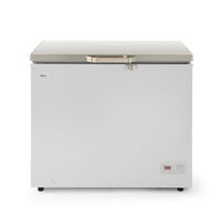 Professionele Arktic vrieskist 190 liter van Hendi - model 233856 vooraanzicht voor horeca gebruik.
