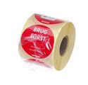 Eenvoudig verwijderbare voedselveiligheidsstickers voor voorraadbeheer in de horeca