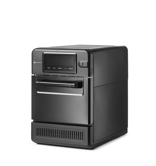 Hendi High Speed Oven CombiTurbo 18 liter zwart – professionele horeca combi-oven voor snelle bereiding