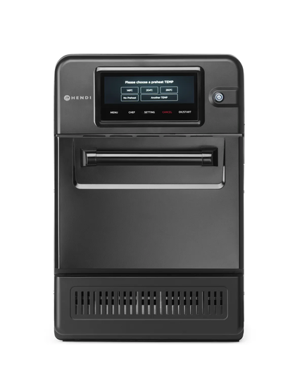 Hendi High Speed Oven CombiTurbo 18 liter zwart – professionele horeca combi-oven voor snelle bereiding