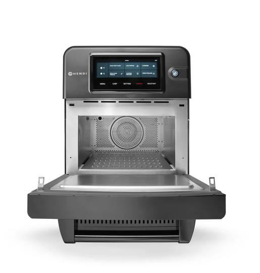 Hendi High Speed Oven CombiTurbo 18 liter zwart – professionele horeca combi-oven voor snelle bereiding