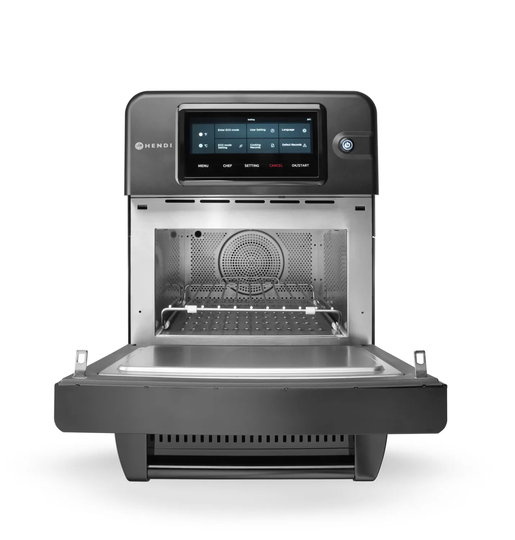 Hendi High Speed Oven CombiTurbo 18 liter zwart – professionele horeca combi-oven voor snelle bereiding