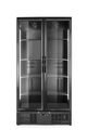 Hendi backbar koelkast met dubbele deur 477 liter zwart