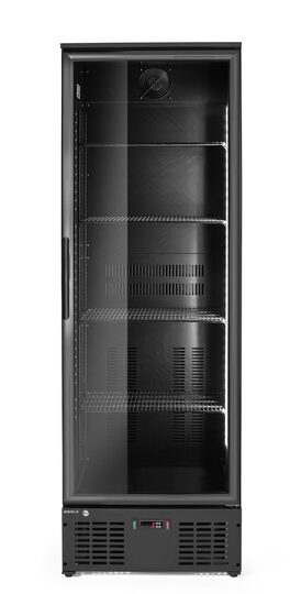 Hendi backbar koelkast met enkele deur 243 liter zwart