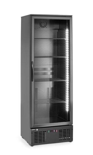 Interieur van de Hendi backbar koelkast met verlichting