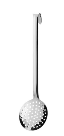 Professionele Hendi RVS schuimspaan 31 cm voor de horeca