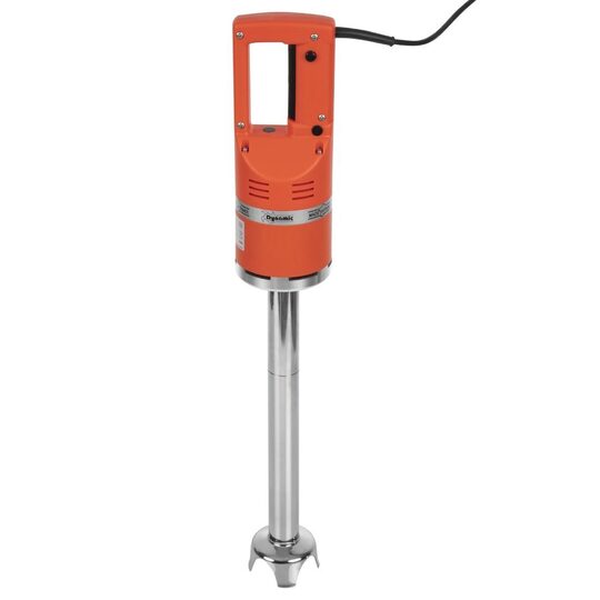 Optimale grip: Het ergonomische ontwerp zorgt voor maximale controle, zelfs bij het mixen van 100 liter soep.