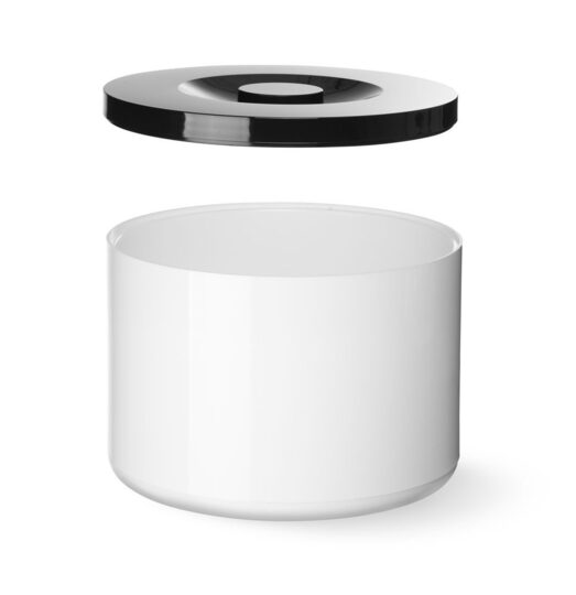 De bijpassende deksel vertraagt het smeltproces en houdt het ijs hygiënisch afgeschermd.