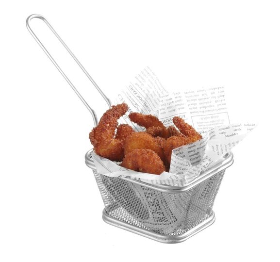 Het Hendi 425688 mandje is dé standaard voor het serveren van friet en snacks met een professionele touch.