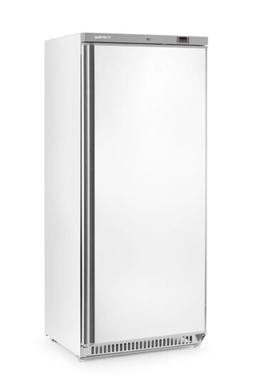 Professionele Hendi koelkast 455 liter RVS vooraanzicht