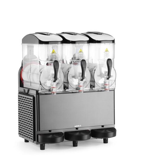 Professionele Arktic by Hendi slush machine met drie reservoirs van 12 liter