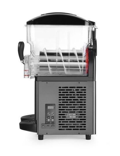 Detailopname van de taphendel van de Arktic slush machine