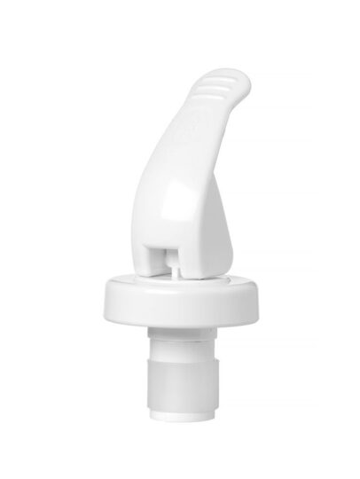 Detail van de witte Hendi flessenstop