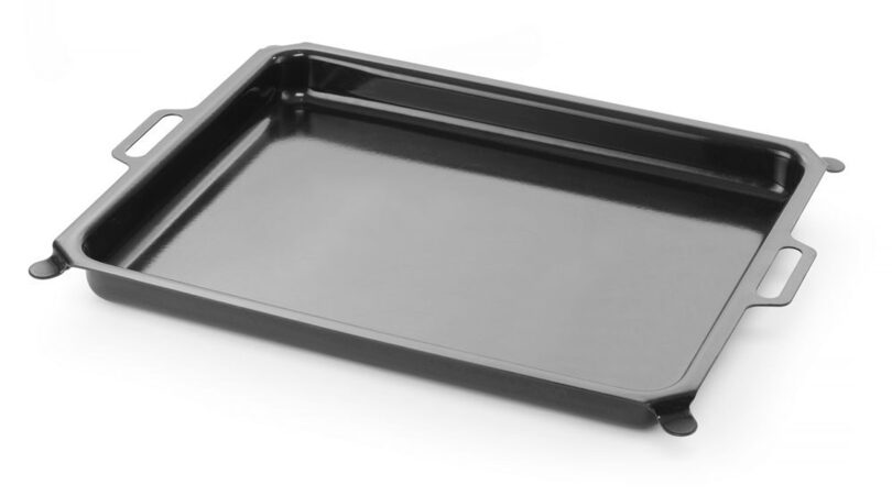 Duurzame geëmailleerde bakplaat van Hendi voor professionele barbecues