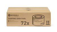 Hendi brandpasta blikje van 200 gram voor chafing dishes