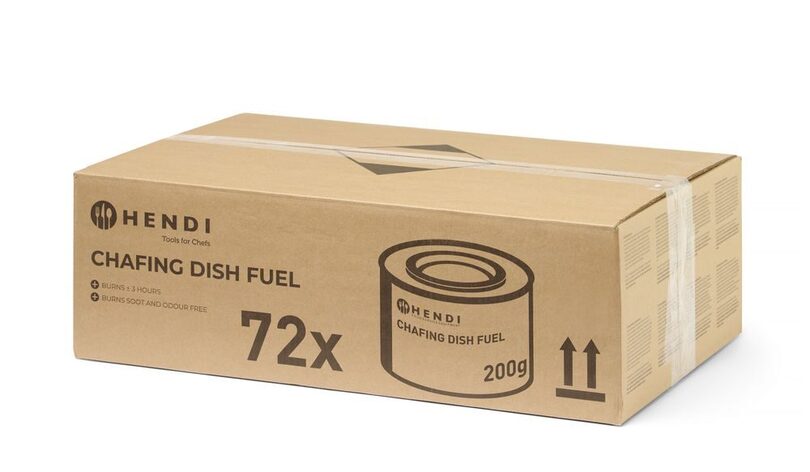 Grootverpakking Hendi brandpasta 72 stuks blikjes