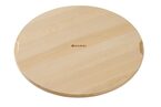 Ronde houten serveerplank voor pizza's met een diameter van 45 cm