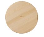 Detail van de hoogwaardige Hendi beukenhouten pizza plank