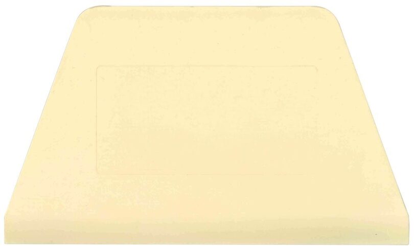 Witte professionele Hendi deegschraper voor de horeca