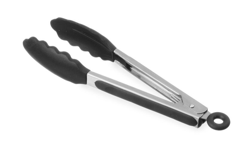 Hendi barbecuetang van RVS en siliconen, 24 cm lang